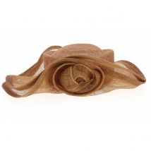 Chapeau de Cérémonie Edith Marron Traclet