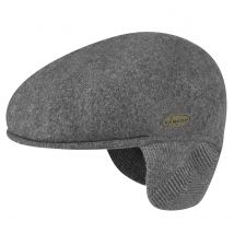 Casquette cacheoreilles Anthracite - Kangol - S - 54/55 cm - Laine - Chine