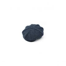 Casquette Irlandaise Clonmel Bleu chiné - Hanna Hats - XXL - 62/63 cm - Laine - Irlande
