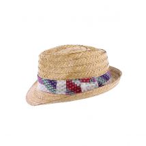 Chapeau Trilby Don Guzman Imprimé Pois Herman