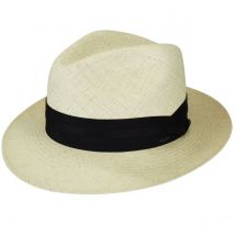 Chapeau Panama Cuban Naturelle - Bailey - M - 56/57 cm - Polyestère - Chine