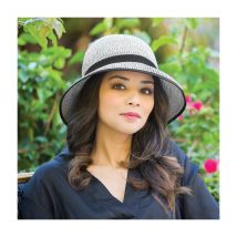 Chapeau Cloche Anna Noir/Blanc Emthunzini Hats - Taille unique - Polypropylène/Polyester - Chine