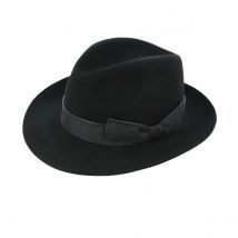 Chapeau feutre cachemire noir