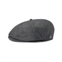 Casquette beret Brood herringbone Brixton - 58 cm - Polyester/laine - Chine