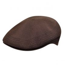 Casquette Kangol 504 - été Marron - XXL - 62/63 cm - polyester/acrylique - Chine