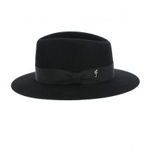 Chapeau Traveller - Fédora Sylvestre Feutre poil NoirFléchet