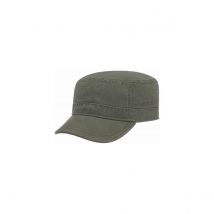 Casquette militaire Gosper Coton kaki - Stetson - S - 54/55 cm - Coton - Chine