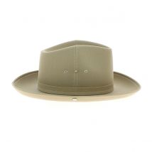 Chapeau Camarguais Pampa Beige Clair - Crambes - 57 cm - Polyester 3coton - France