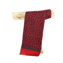 Foulard de Soie Léonard Rouge - Traclet