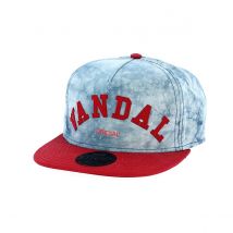 Casquette Strapback Vandal Bleu/Rouge - Official - Taille unique - Coton - Chine