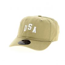 Casquette Baseball USA Classic Beige - Official - Taille unique - Coton - Chine