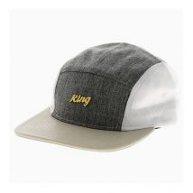 Casquette Snapback Golden Gris/Beige - King Apparel - Taille unique - acrylique Polyester polyuthérane laine - Chine