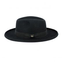 Chapeau Homburg Laurent Feutre Poil Noir - Traclet