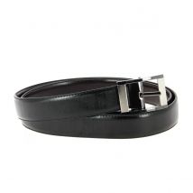 Ceinture Cuir Noir Petite Boucle - Traclet