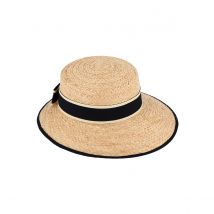Casquette Visière Coco Paille - Traclet - 55 cm - Paille - Italie