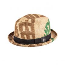 Chapeau Player Olé Toile de Jute Beige - ReHats - S - 54/55 cm - toile de jute/doublure en coton - Europe