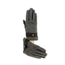 Gants en cuir/laine - Stetson - Taille 8 - Polyestère - Chine