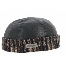 Bonnet Docker Ostrava Cuir Noir - Göttmann - M - 56/57 cm - Cuir - Bulgarie