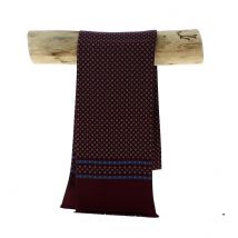 Foulard en soie Nyta bordeaux - Traclet - Taille unique - Soie - Italie