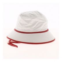 Chapeau Bob Romantic Blanc/Rose Haute Protection - Soway