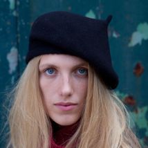 Béret Kanika Laine Noir - Kopka - Taille unique - Laine - Allemagne