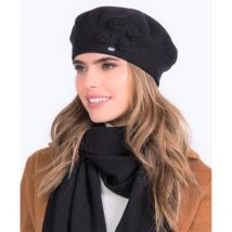 Béret Femme Palata Laine Noir Traclet - Taille unique - laine/polyamide - en Europe