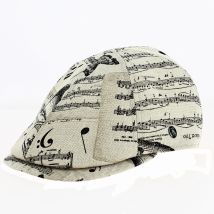 Casquette Bombée Note De Musique Coton - City Sport