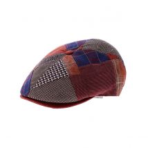 Casquette 6 Côtes Vivio Patchwork Lin - Flechet - 56 cm - lin/coton - Italie