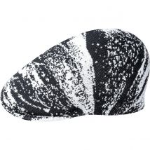 Casquette Plate StyleTo 507 Noir/Blanc - Kangol - L - 58/59 cm - 6modacrylique/polyester - Taiwan