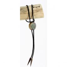 Bolo Tie - Cravate Bovin/Peuplier Stabilisée 5 - Traclet