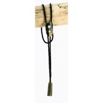 Bolo Tie - Cravate Ivoire Mammouth/Nacre Fossile 14 - Traclet