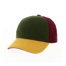 Casquette Baseball Berretto Coton Tricolore - Marone - M - 56/57 cm - Coton - Italie