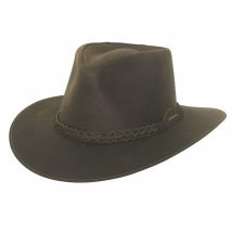 Chapeau Traveller Duluth Cuir Marron - Bullhide - S - 54/55 cm - Cuir - Colombie