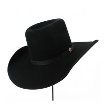 Chapeau de Cowboy Garrett Feutre Laine Noir - Bullhide