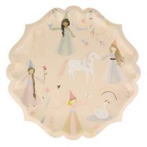 Papptellern - Prinzessin