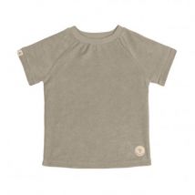 Frottee T-Shirt - Olive