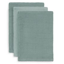 Waschhandschuhe Bambus Baumwolle Ash Green (3pack)