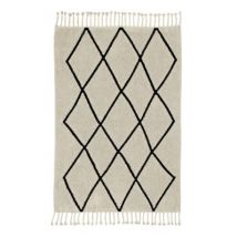 Waschbare Teppich Bereber Beige - 140 x 200 cm