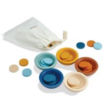 Plan Toys - Sort & Count Cups - Orchard