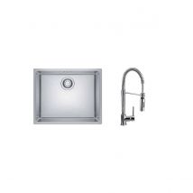 Franke - Pack Maris Mrx110-50 + Mitigeur - Evier De Cuisine Sous Plan - Pack Maris Mrx110-50 + Mitigeur Coxy Pro - Inox Lisse 498258