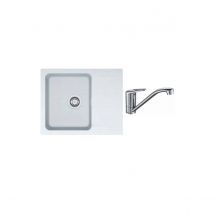Franke - Pack Orion Tectonite Oid611-62 + Mitigeur - Evier de Cuisine à Encastrer - Pack Orion Tectonite Oid611-62 + Mitigeur Novara Plus à Bec - Bla