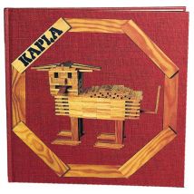 Kapla - Leerrijk Kapla kunstboek volume 1 - rood