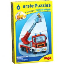 Haba - 6 eerste puzzels - Voertuigen