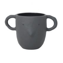 Ferm Living - Large Mus bloempot - donkergrijs