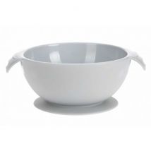 Laessig - Grijze siliconen bowl met zuignap
