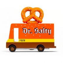 Candylab Toys - Houten speelgoedauto - Candyvan - Dr. Salty Pretzel