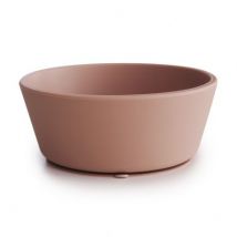Mushie - Siliconen bowl met zuignap - Blush
