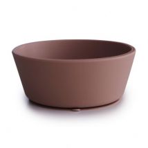 Mushie - Siliconen bowl met zuignap - Cloudy Mauve