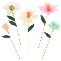 Meri Meri - Set van 10 decoratieve bloemen sticks