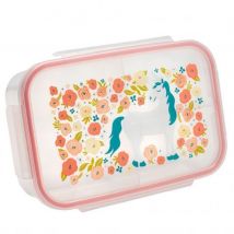 SugarBooger - Doorzichtige Bento lunchbox met vakjes - Unicorn